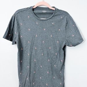 Flamingo pattern T-shirt Old Navy